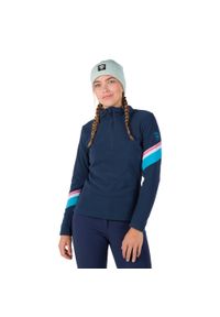Bluza damska Rossignol Strawpile Fleece Hz. Kolor: niebieski. Sezon: zima. Sport: narciarstwo