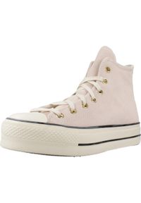 Tenisówki Converse Model Chuck Taylor All Star Lift Kolor Rose. Kolor: różowy. Materiał: tkanina, skóra