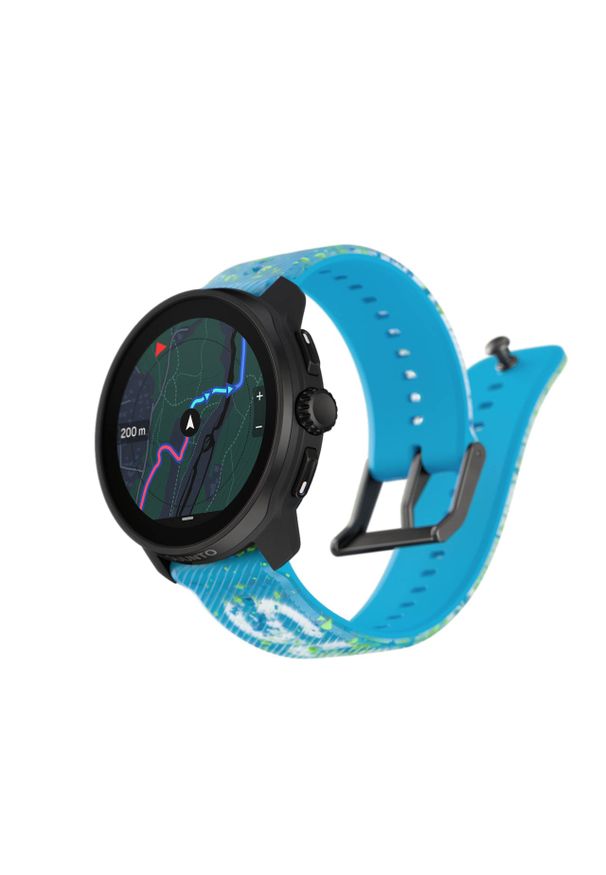 SUUNTO - Suunto Race S Power Blue. Rodzaj zegarka: cyfrowe. Materiał: koronka. Styl: sportowy, casual, elegancki