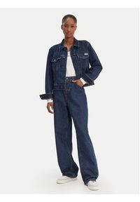 Calvin Klein Jeans Kurtka jeansowa Classic LV047E903G Granatowy Regular Fit. Kolor: niebieski. Materiał: bawełna #3