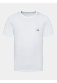 BOSS - Boss Komplet 3 t-shirtów Tshirt Rn 3P Classic 50475284 Beżowy Regular Fit. Kolor: beżowy. Materiał: bawełna