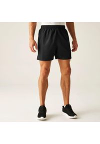 DARE 2B - Męskie spodenki do biegania Surrect. Kolor: czarny. Materiał: skóra, materiał. Długość: krótkie. Sezon: lato. Sport: fitness #1