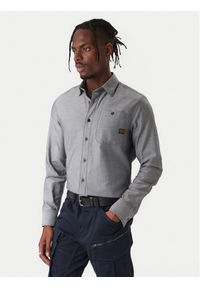 G-Star RAW - G-Star Raw Koszula Bristum 2.0 D23553 E071 Szary Slim Fit. Kolor: szary. Materiał: bawełna #1