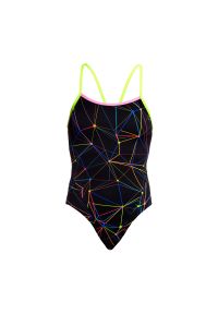 Strój do pływania menstruacyjny FUNKITA Star Sign - Swim Secure. Kolor: wielokolorowy, czarny #1