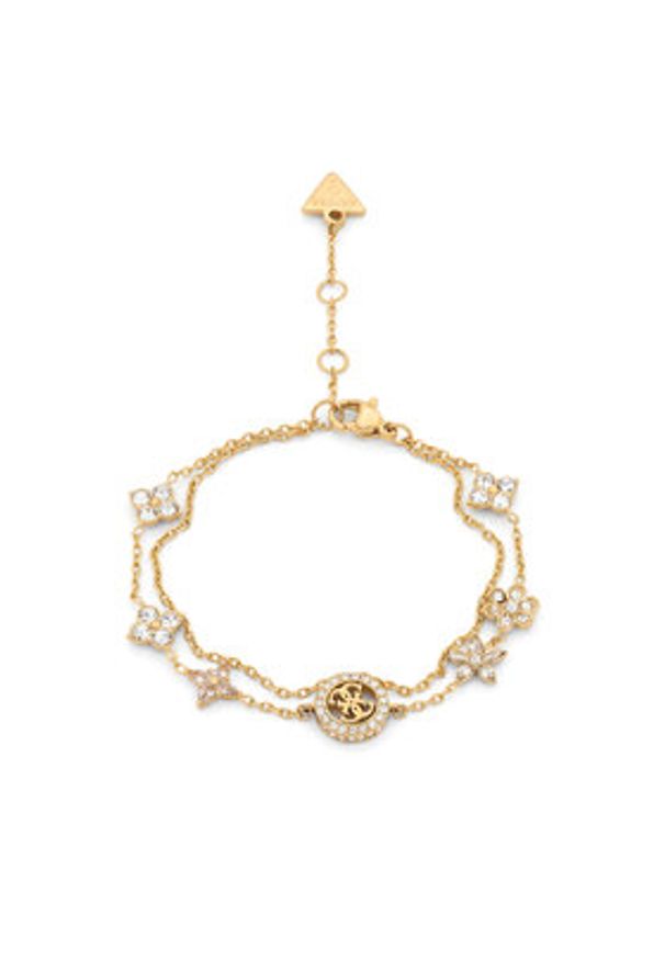 Guess Bransoletka JUBB06 029JW Złoty. Materiał: metalowe. Kolor: złoty