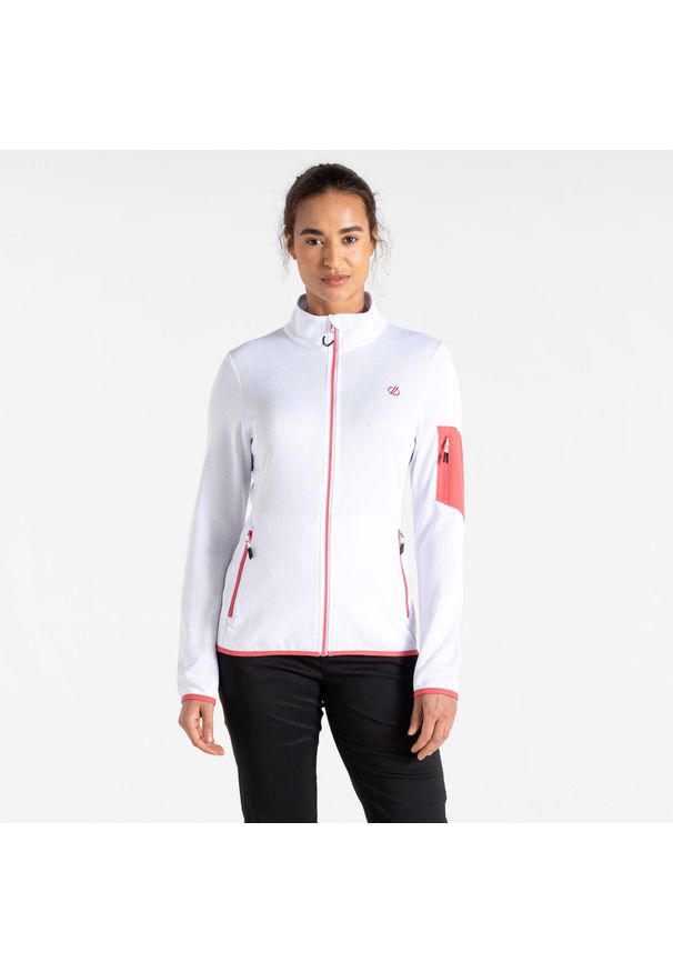 DARE 2B - Mountain Series damski polar. Kolor: biały. Materiał: polar. Sport: turystyka piesza