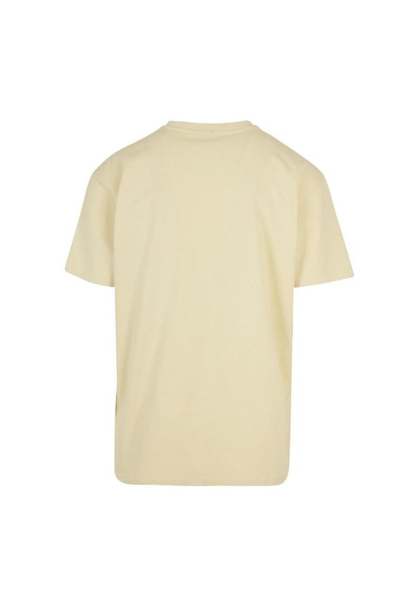BUILD YOUR BRAND - Ponadwymiarowa Koszulka Dla Dorosłych Unisex Heavyweight. Kolor: żółty