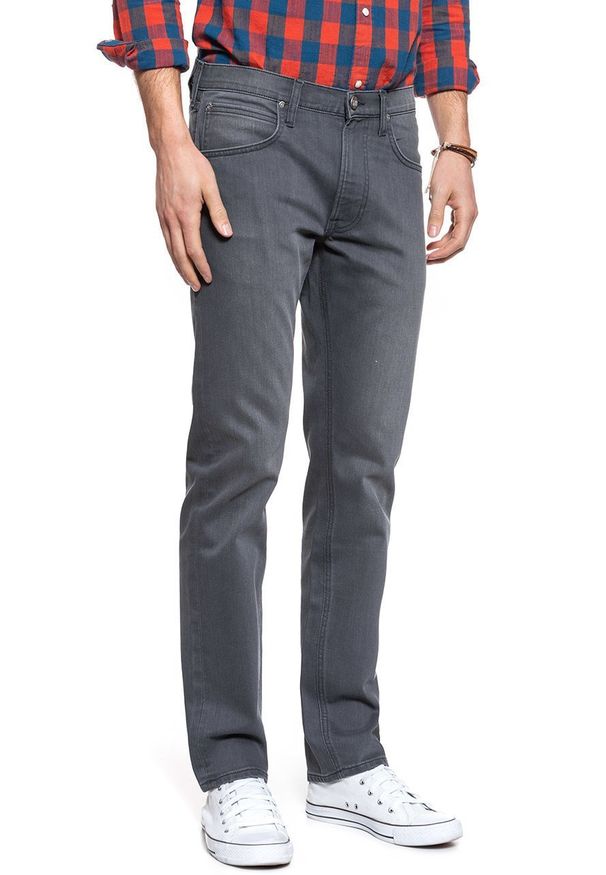 Lee - LEE DAREN ZIP FLY MĘSKIE SPODNIE JEANSOWE JEANSY MYSTIC L707PWMU 112118343