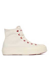 Converse Trampki Chuck Taylor All Star Lift Platform Hearts A19058C Biały. Kolor: biały. Materiał: materiał. Obcas: na platformie #2