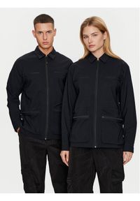 Rains Koszula Tomar Overshirt 19320 Czarny Regular Fit. Kolor: czarny. Materiał: syntetyk