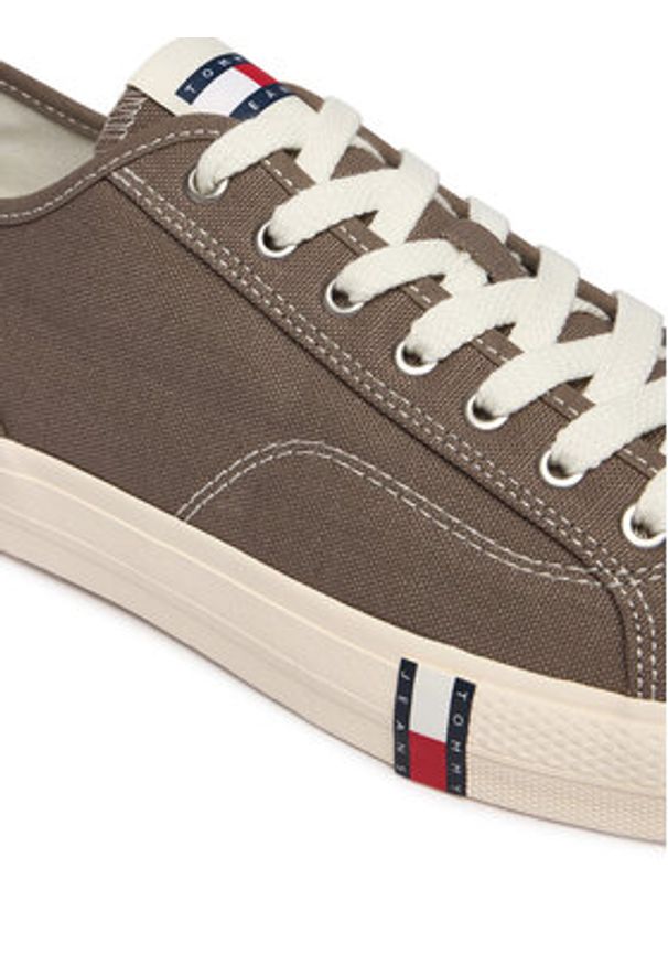 Tommy Jeans Tenisówki Archive Vulc Y2K EM0EM01674 Brązowy. Kolor: brązowy. Materiał: materiał