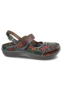 Czarne Sandały Laura Vita Modne Buty Damskie. Kolor: czarny. Materiał: jeans, materiał. Sezon: lato #6