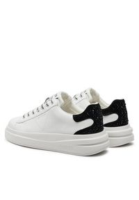 Guess Sneakersy FLTELB LEA12 Biały. Kolor: biały. Materiał: skóra
