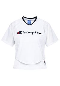 Champion T-Shirt 112903 Biały Regular Fit. Kolor: biały. Materiał: bawełna #4
