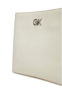 Calvin Klein Torebka Ck Bucket Bag_Tex K60K613179 Biały. Kolor: biały. Materiał: skórzane #7