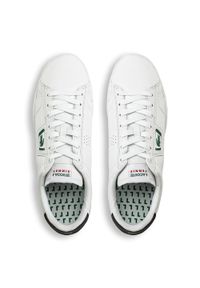 Sneakersy męskie białe Lacoste Masters Classic 01212 SMA WHT/BLK. Kolor: biały. Materiał: dzianina. Sezon: lato. Sport: bieganie #2