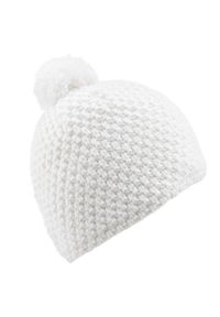 WEDZE - Czapka narciarska dla dorosłych Wedze Timeless. Kolor: biały. Materiał: poliester, akryl, materiał, elastan. Sezon: zima. Styl: sportowy #2