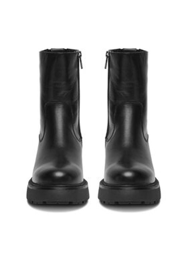 Gino Rossi Botki EO-LAURA-30308 Czarny. Kolor: czarny. Materiał: skóra