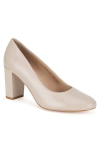 Lasocki Czółenka WYL3154-4Z Beżowy. Kolor: beżowy. Materiał: skóra #5