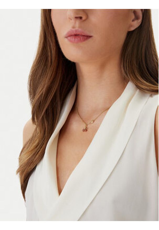 Coach Naszyjnik 37557552 Złoty. Materiał: ze stali, ze stali nierdzewnej. Kolor: złoty