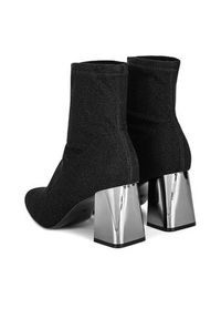 DeeZee Botki 5758 Czarny. Kolor: czarny. Materiał: materiał #7