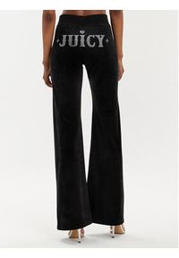 Juicy Couture Spodnie dresowe Rodeo Layla JCBBJ223823 Czarny Regular Fit. Kolor: czarny. Materiał: syntetyk #5