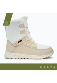 Śniegowce damskie KADVA Summit Mid WP. Kolor: biały. Styl: sportowy