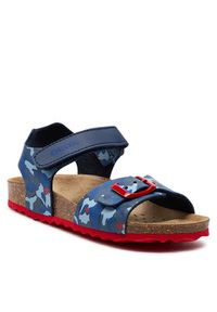 Geox Sandały B Sandal Chalki Boy B922QA 00454 C0735 S Granatowy. Kolor: niebieski #3