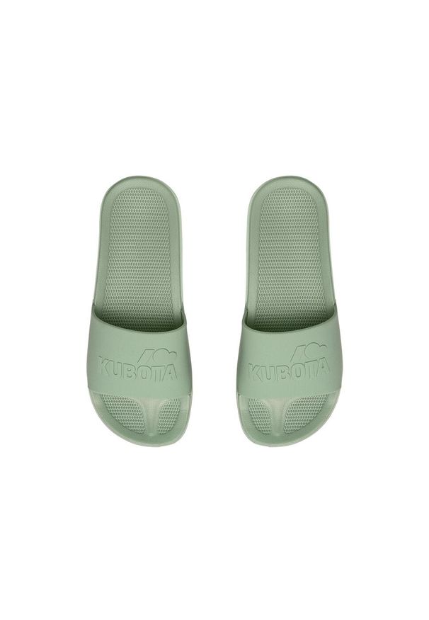 Kubota Klapki Basenowe Basic Plain. Kolor: zielony. Styl: sportowy