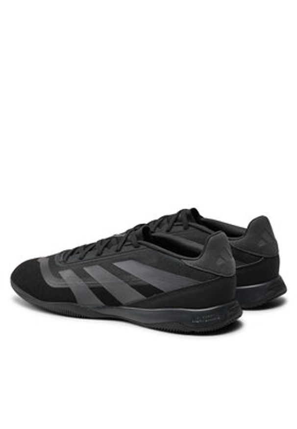 Adidas - adidas Buty do piłki nożnej Predator 24 League Low Indoor Boots IG5457 Czarny. Kolor: czarny. Materiał: materiał, mesh