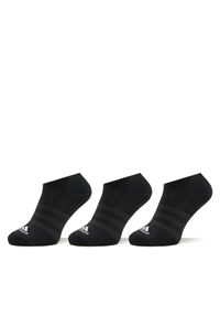 Adidas - adidas Skarpety krótkie Cushioned Low-Cut Socks 3 Pairs IC1332 Czarny. Kolor: czarny. Materiał: bawełna