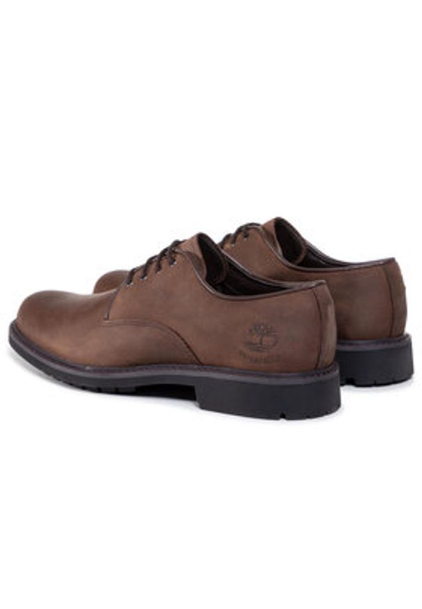 Timberland Półbuty Stormbucks TB05550R242 Brązowy. Kolor: brązowy. Materiał: nubuk, skóra