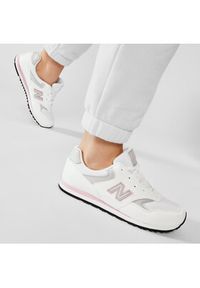 New Balance Sneakersy YC393CWP Biały. Kolor: biały. Materiał: skóra #7