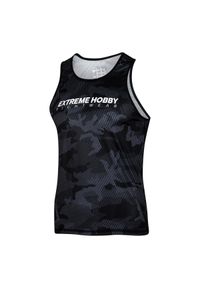 Koszulka sportowa bez rękawów męska Tank top EXTREME HOBBY HAVOC. Kolor: czarny. Materiał: elastan, poliester. Długość rękawa: bez rękawów. Styl: sportowy