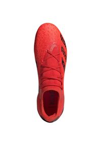 Adidas - Buty piłkarskie adidas Predator Freak.3 L Fg M FY6289 wielokolorowe czerwone. Kolor: wielokolorowy. Szerokość cholewki: normalna. Sport: piłka nożna #2