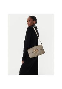 Pinko - Torebka PINKO. Kolor: szary #1