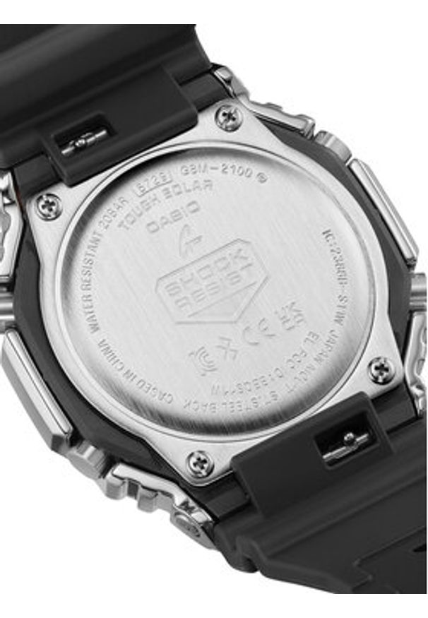 G-Shock Zegarek Solar Bluetooth GBM-2100A-1A3ER Czarny. Kolor: czarny
