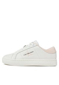 Calvin Klein Jeans Sneakersy Classic Cupsole Lowlaceup Lth Wn YW0YW01444 Biały. Kolor: biały #5