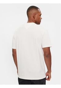 Tommy Jeans T-Shirt Varsity DM0DM18287 Biały Regular Fit. Kolor: biały. Materiał: bawełna