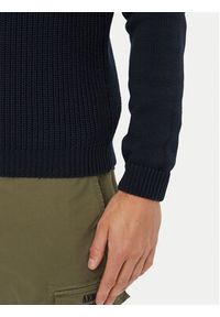 Aeronautica Militare Sweter 262MA1571UL00409 Granatowy Regular Fit. Kolor: niebieski. Materiał: bawełna #2