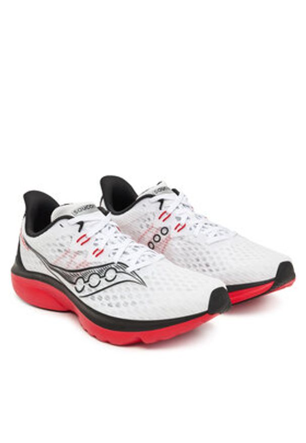 Saucony Buty do biegania Kinvara 16 S11020 Biały. Kolor: biały. Materiał: materiał