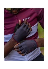Rękawiczki rowerowe męskie NORTHWAVE ACTIVE Glove szaro fioletowe. Kolor: fioletowy, szary, wielokolorowy. Sport: kolarstwo
