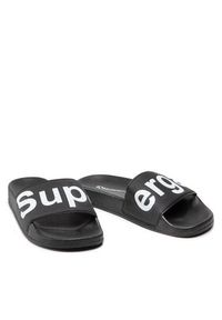Superga Klapki 1908 Slides Polysoft Czarny. Kolor: czarny. Materiał: skóra #3