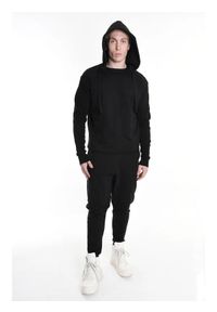 La Haine Inside Us Bluza | 3M M1167 | Mężczyzna | Czarny. Typ kołnierza: kaptur. Kolor: czarny. Materiał: wiskoza, elastan, poliamid. Styl: sportowy #5