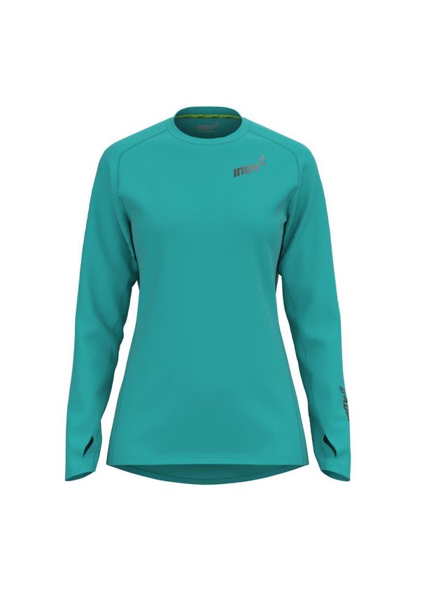 Bluza do biegania damska Inov-8 Base Elite LS. Kolor: niebieski