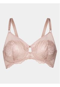 Triumph Biustonosz z fiszbiną Wild Peony Florale W01 10215982 Różowy. Kolor: różowy. Materiał: syntetyk #2