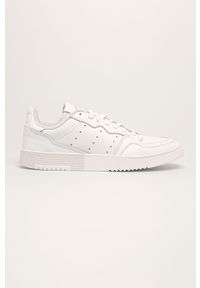 adidas Originals - Buty Supercourt. Nosek buta: okrągły. Zapięcie: sznurówki. Kolor: biały. Materiał: syntetyk, materiał, skóra. Szerokość cholewki: normalna #1