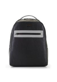 Wittchen - Męski plecak na laptopa 11"/12" skórzany. Kolor: szary. Materiał: skóra. Styl: elegancki, klasyczny, biznesowy #1