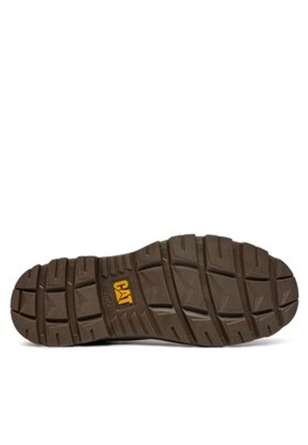 CAT Footwear Trapery Modulate P725406 Brązowy. Kolor: brązowy. Materiał: skóra