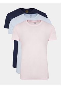 Polo Ralph Lauren Komplet 3 t-shirtów 714830304026 Kolorowy Regular Fit. Typ kołnierza: polo. Materiał: bawełna. Wzór: kolorowy #1